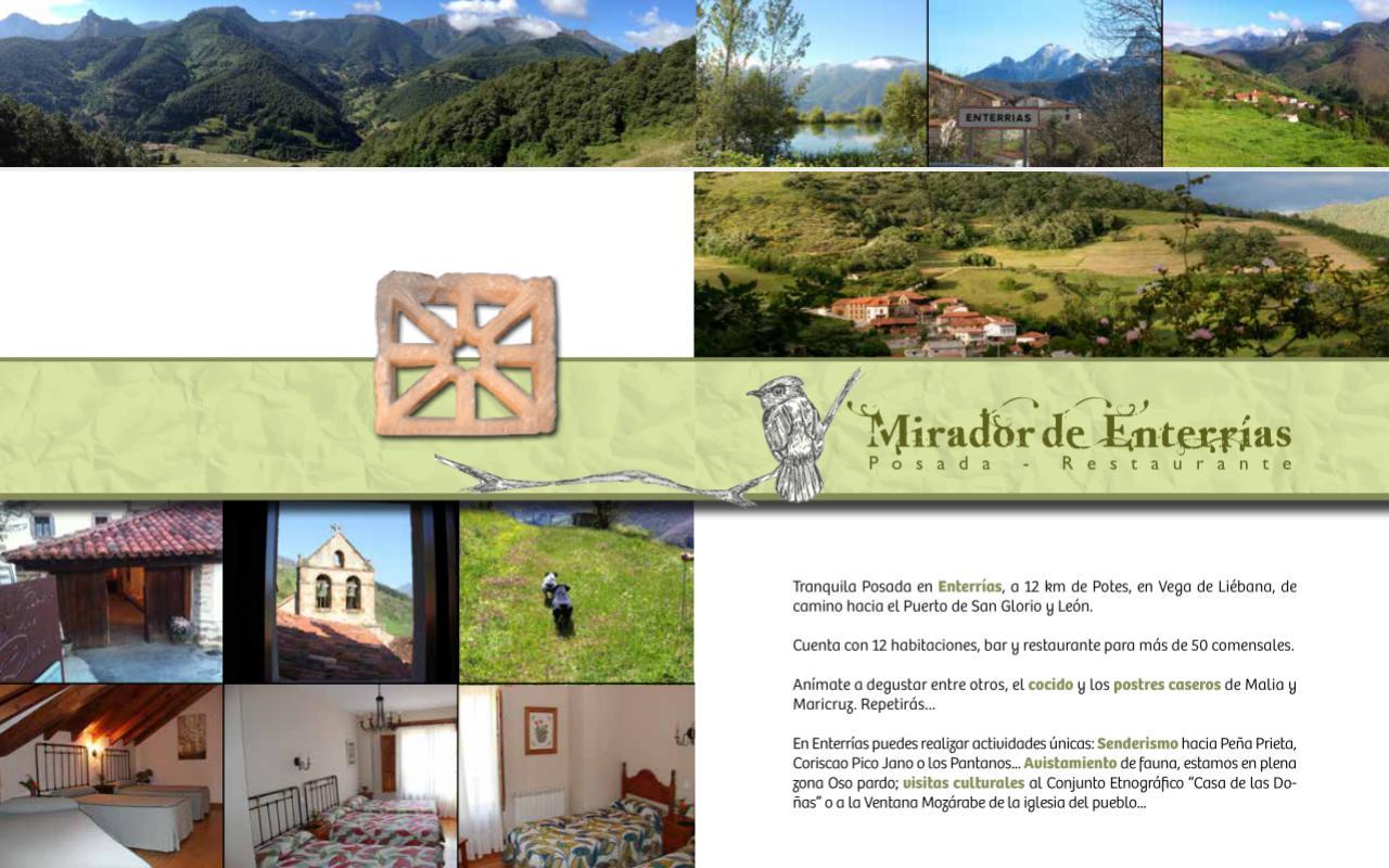 Mirador De Enterrias Hotel Bagian luar foto